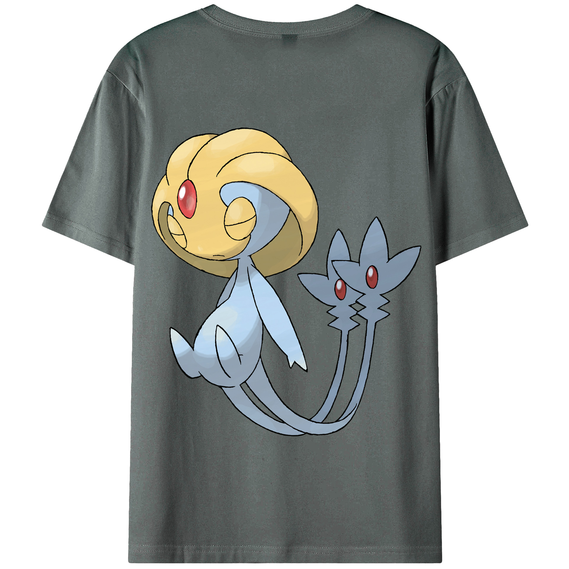 （画像用） ポケットモンスター Pokémon 綿100％半袖Tシャツ（背面プリント）